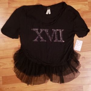 Free People Graphic Tee Small